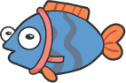 blue fish